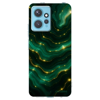 Picasee silikonový průhledný obal pro Xiaomi Redmi Note 12 4G - Emerald