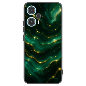 Picasee silikonový černý obal pro Xiaomi Poco F5 - Emerald