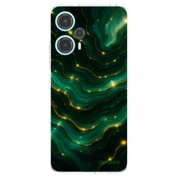 Picasee silikonový průhledný obal pro Xiaomi Poco F5 - Emerald