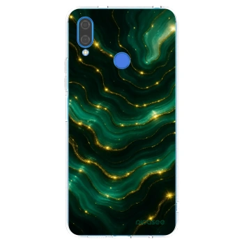 Picasee silikonový průhledný obal pro Huawei Nova 3i - Emerald