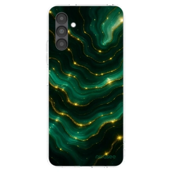 Picasee silikonový průhledný obal pro Samsung Galaxy A04s A047F - Emerald