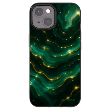 Picasee silikonový černý obal pro Apple iPhone 15 - Emerald