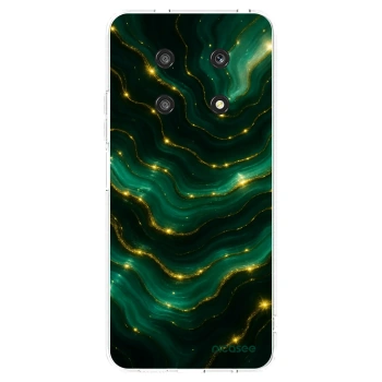 Picasee silikonový průhledný obal pro Honor Magic4 Lite 5G - Emerald