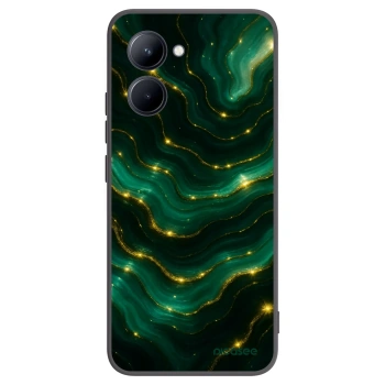 Picasee silikonový černý obal pro Realme C33 (2023) - Emerald