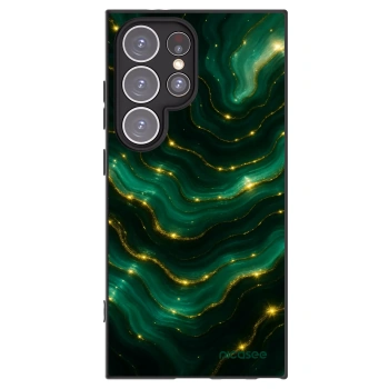 Picasee silikonový černý obal pro Samsung Galaxy S24 Ultra S928B 5G - Emerald