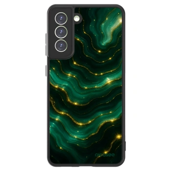 Picasee ULTIMATE CASE PowerShare pro Samsung Galaxy S21 FE 5G - Emerald