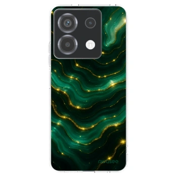 Picasee silikonový průhledný obal pro Xiaomi Poco X6 - Emerald