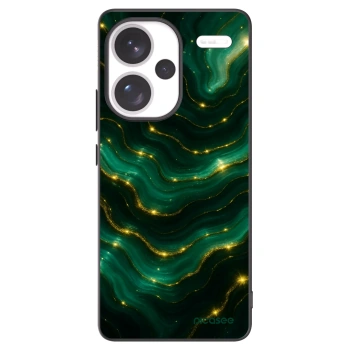Picasee silikonový černý obal pro Xiaomi Redmi Note 13 Pro+ 5G - Emerald