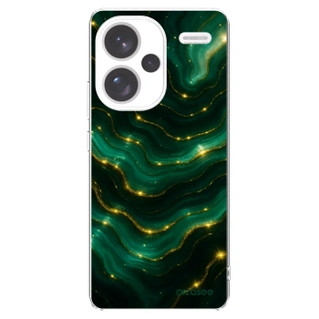 Picasee silikonový průhledný obal pro Xiaomi Redmi Note 13 Pro+ 5G - Emerald