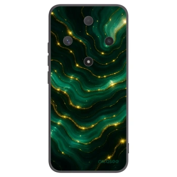 Picasee silikonový černý obal pro Honor Magic6 Lite 5G - Emerald