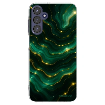 Picasee silikonový průhledný obal pro Samsung Galaxy A15 A155F 4G - Emerald