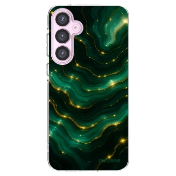 Picasee silikonový průhledný obal pro Samsung Galaxy A55 5G A556B - Emerald