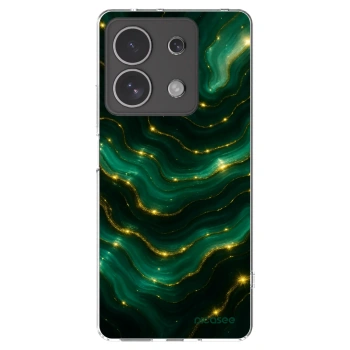 Picasee silikonový průhledný obal pro Xiaomi Redmi Note 13 4G - Emerald