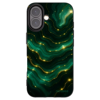 Picasee silikonový černý obal pro Apple iPhone 16 - Emerald