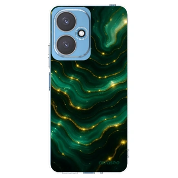 Picasee silikonový průhledný obal pro Xiaomi Redmi 13C 5G - Emerald