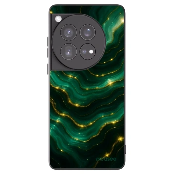 Picasee silikonový černý obal pro OnePlus 12 5G - Emerald