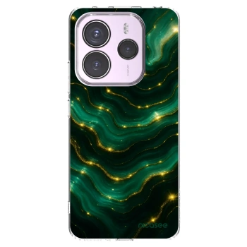 Picasee silikonový průhledný obal pro Xiaomi Redmi Note 14 5G - Emerald