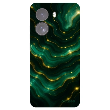 Picasee silikonový černý obal pro Xiaomi Poco X7 - Emerald