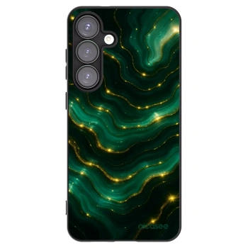 Picasee silikonový černý obal pro Samsung Galaxy S25+ 5G - Emerald