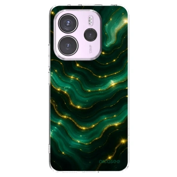 Picasee silikonový průhledný obal pro Xiaomi Redmi Note 14 4G - Emerald