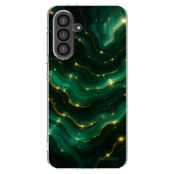 Picasee silikonový průhledný obal pro Samsung Galaxy A36 5G - Emerald