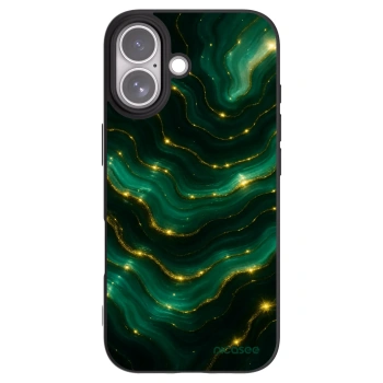 Picasee silikonový černý obal pro Apple iPhone 17 - Emerald