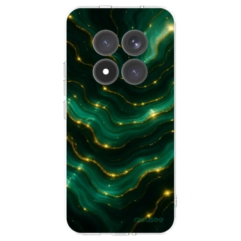 Picasee silikonový průhledný obal pro Xiaomi Redmi Note 15 Pro+ - Emerald
