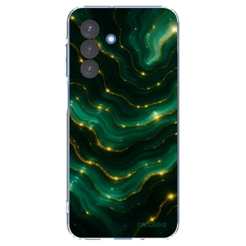 Picasee silikonový průhledný obal pro Samsung Galaxy A17 5G - Emerald