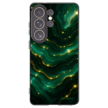 Picasee silikonový černý obal pro Samsung Galaxy S26 Ultra - Emerald