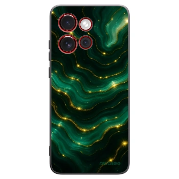 Picasee silikonový černý obal pro Motorola Edge 60 Neo 5G - Emerald