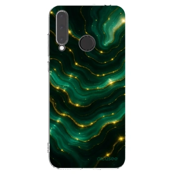 Picasee silikonový průhledný obal pro Honor 20 Lite - Emerald