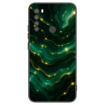 Picasee silikonový černý obal pro Xiaomi Redmi Note 8 - Emerald
