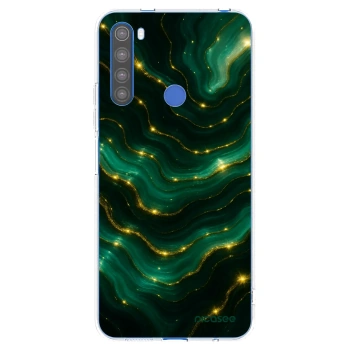 Picasee silikonový průhledný obal pro Xiaomi Redmi Note 8T - Emerald