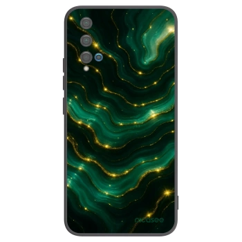 Picasee silikonový černý obal pro Huawei Nova 5T - Emerald