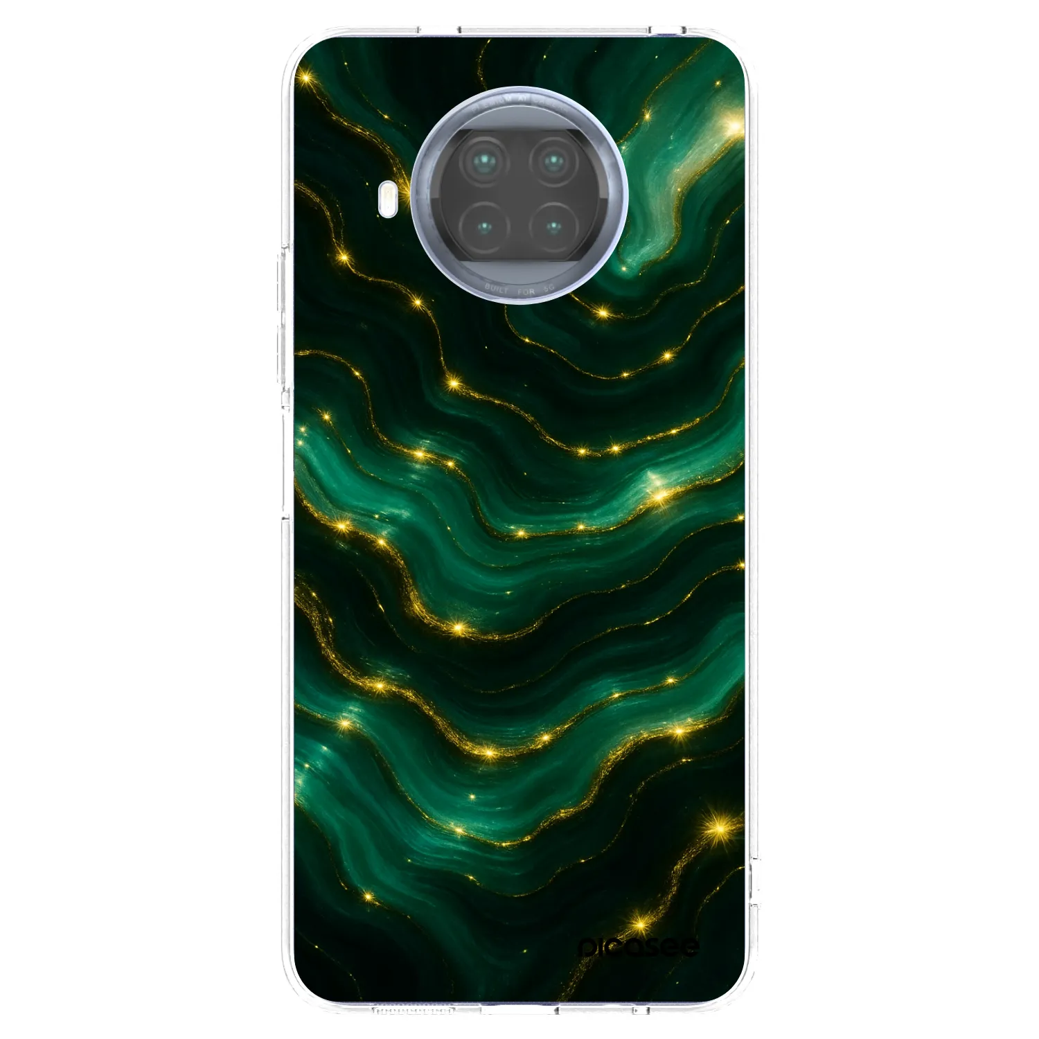 Picasee silikonový průhledný obal pro Xiaomi Mi 10T Lite - Emerald