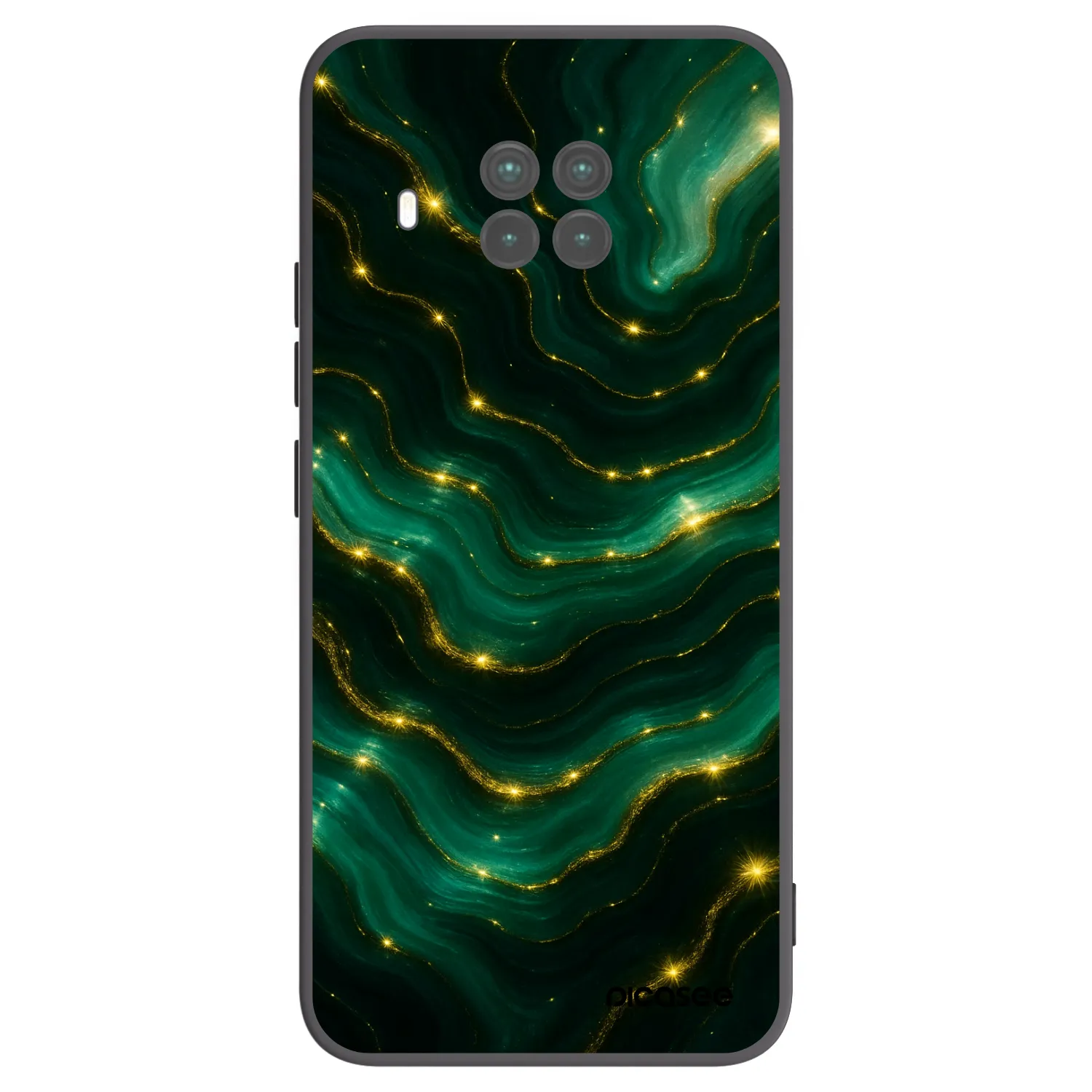 Picasee silikonový černý obal pro Xiaomi Mi 10T Lite - Emerald