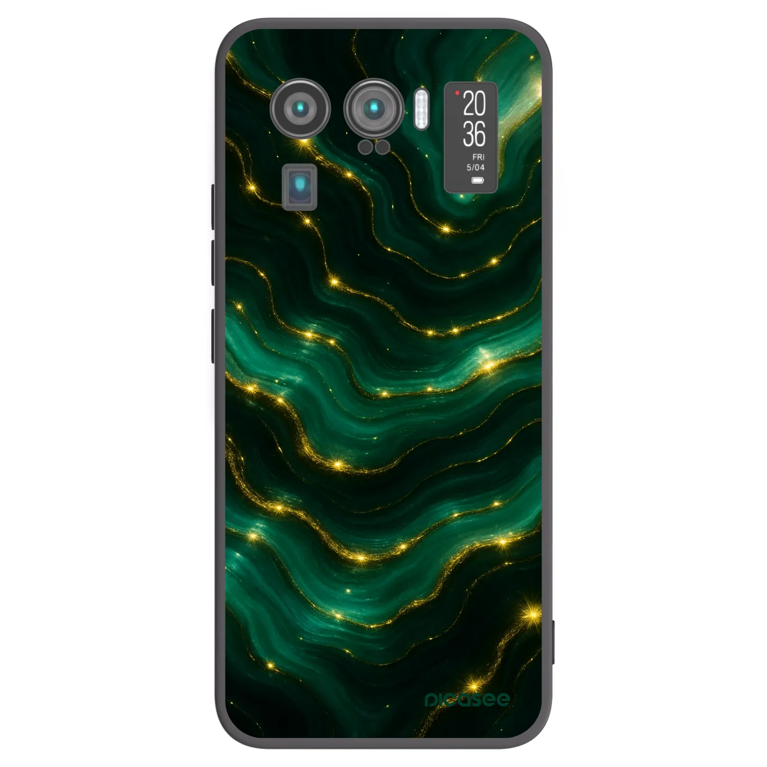 Picasee silikonový černý obal pro Xiaomi Mi 11 Ultra - Emerald