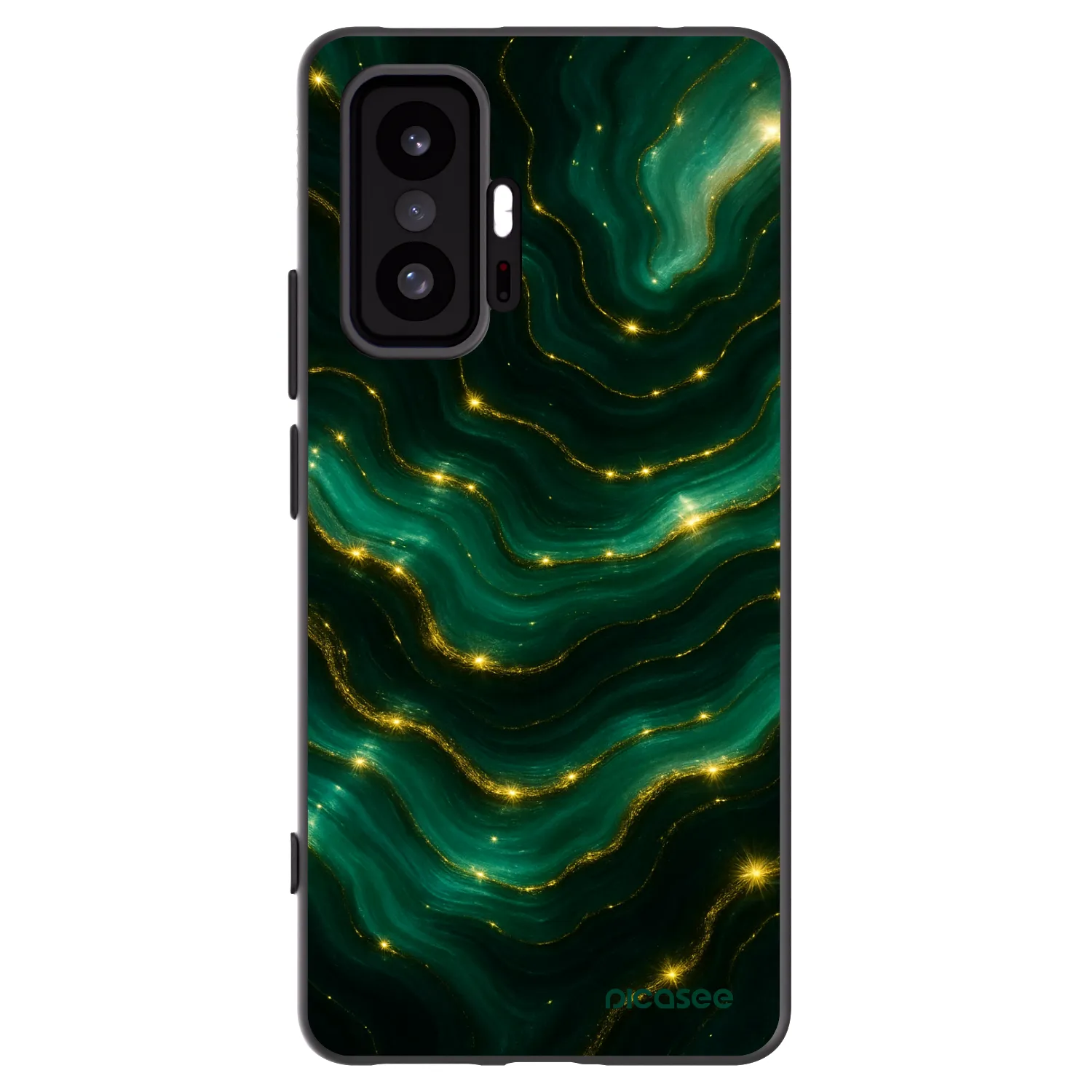 Picasee silikonový černý obal pro Xiaomi 11T Pro - Emerald