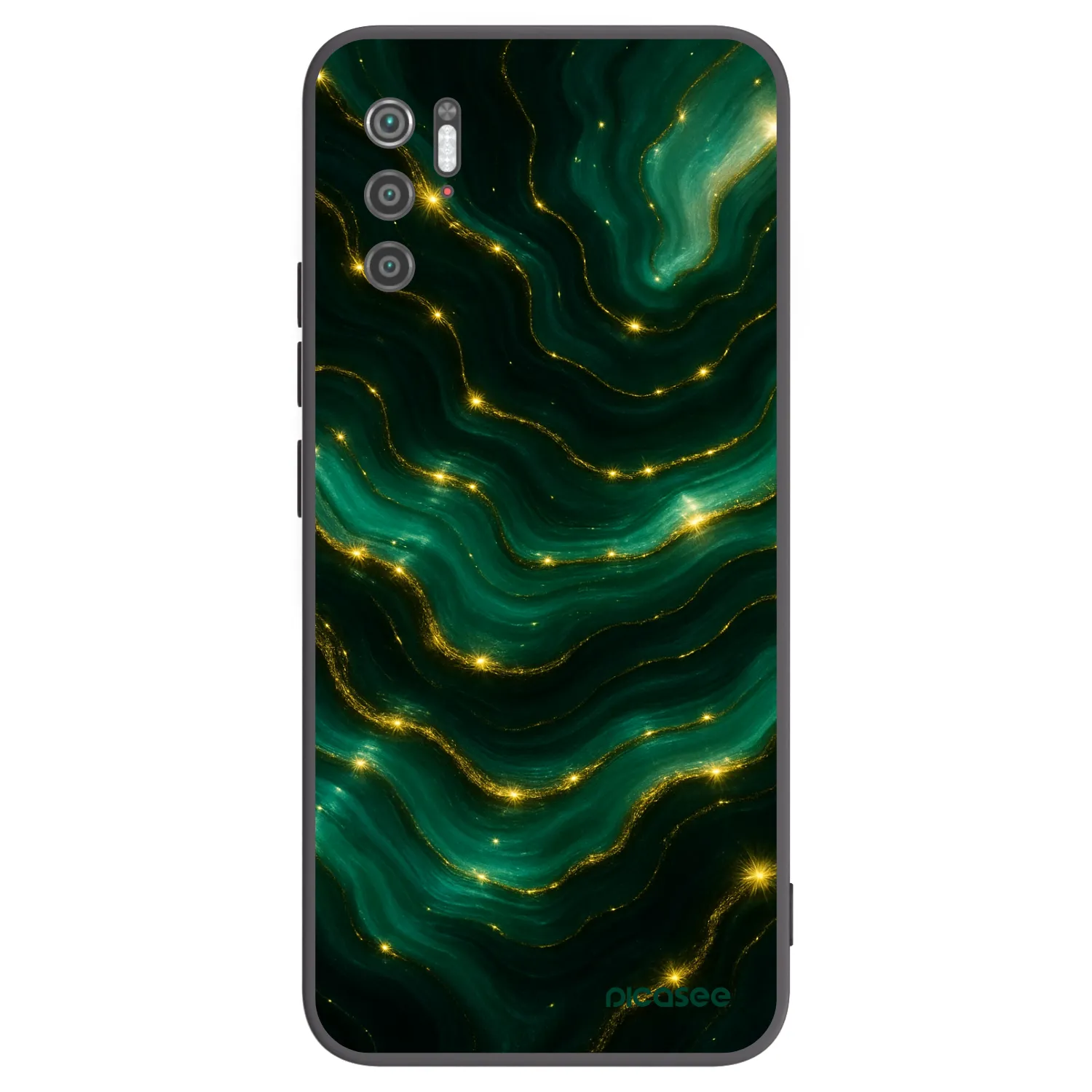 Picasee silikonový černý obal pro Xiaomi Poco M3 Pro 5G - Emerald