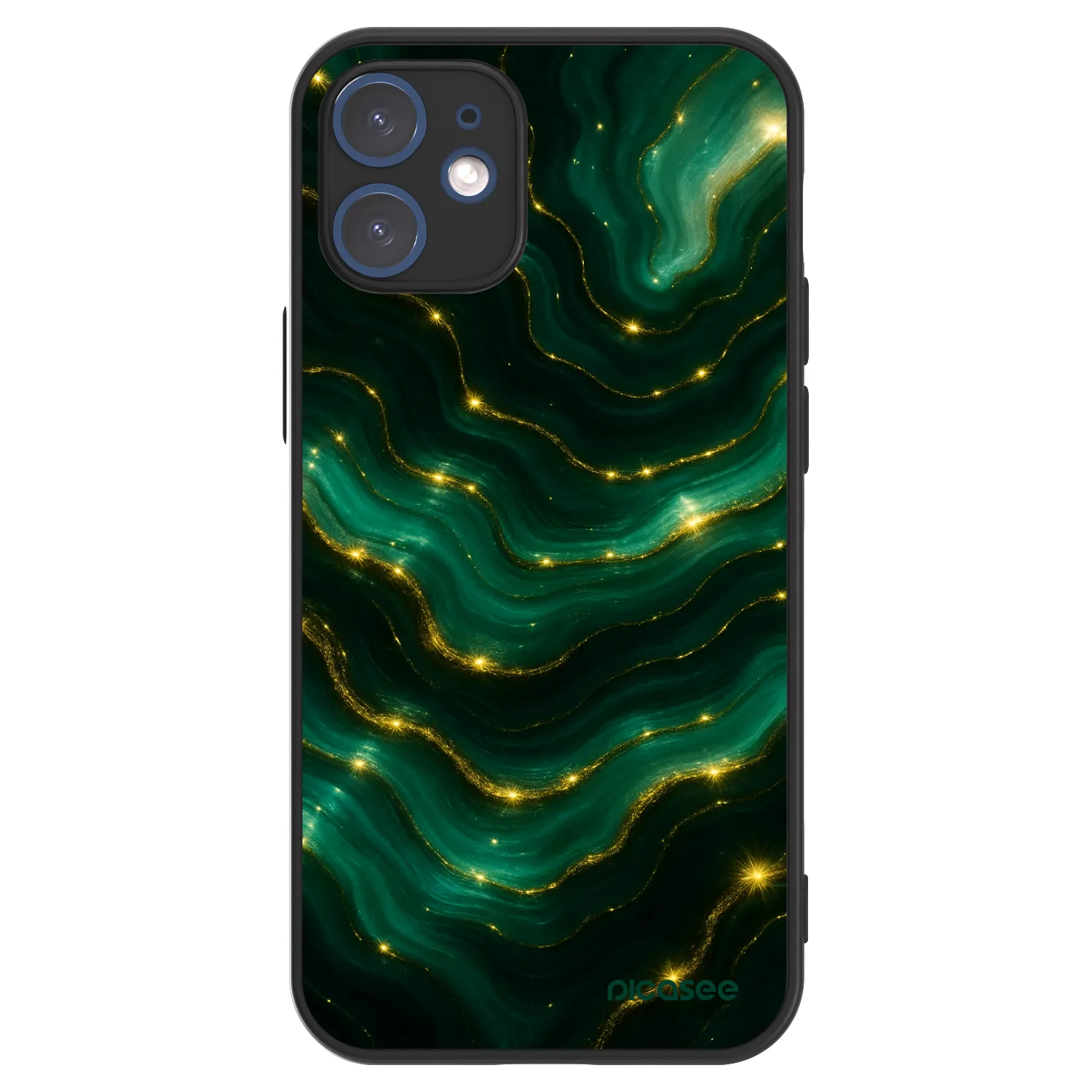 Picasee ULTIMATE CASE MagSafe pro Apple iPhone 12 mini - Emerald