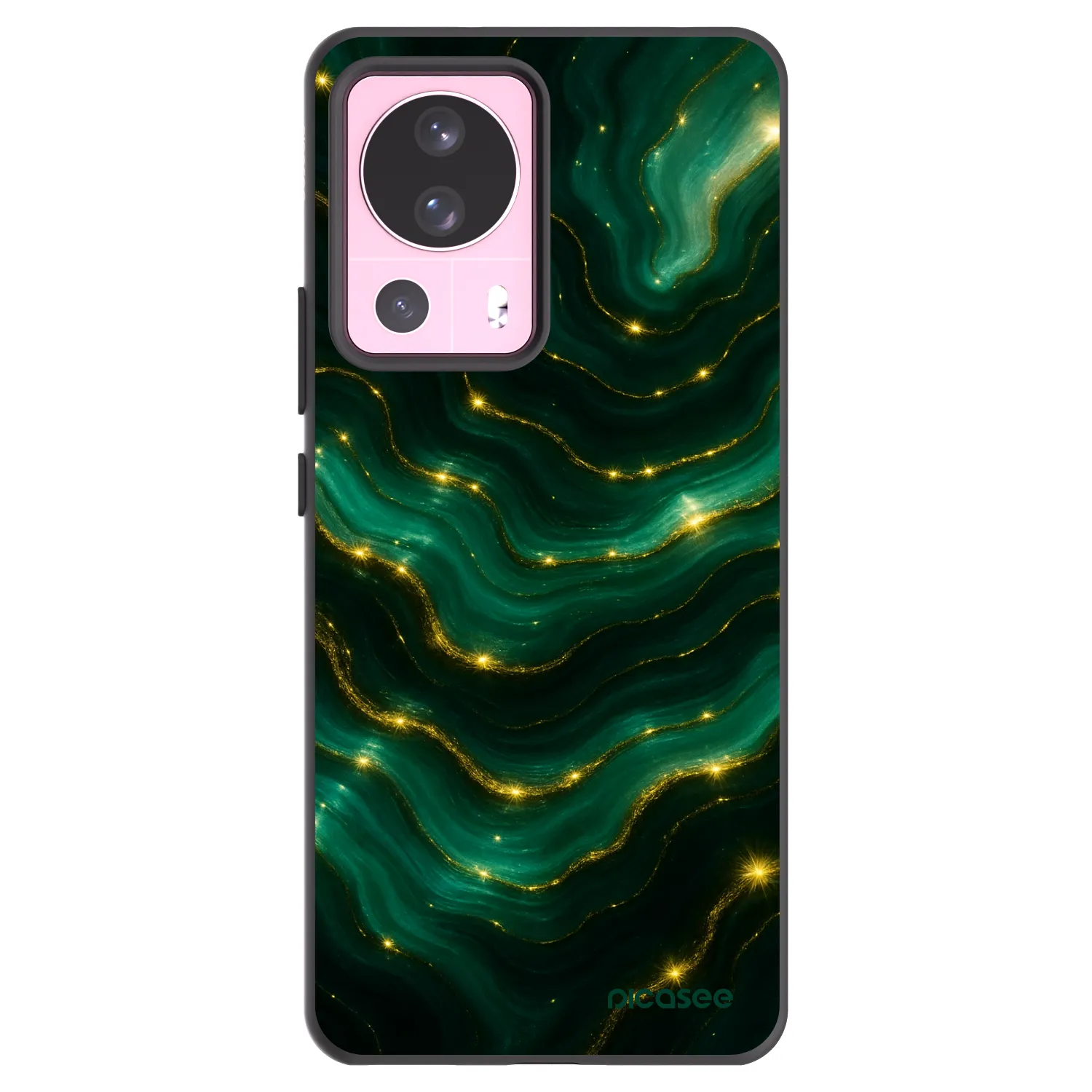 Picasee silikonový černý obal pro Xiaomi 13 Lite - Emerald