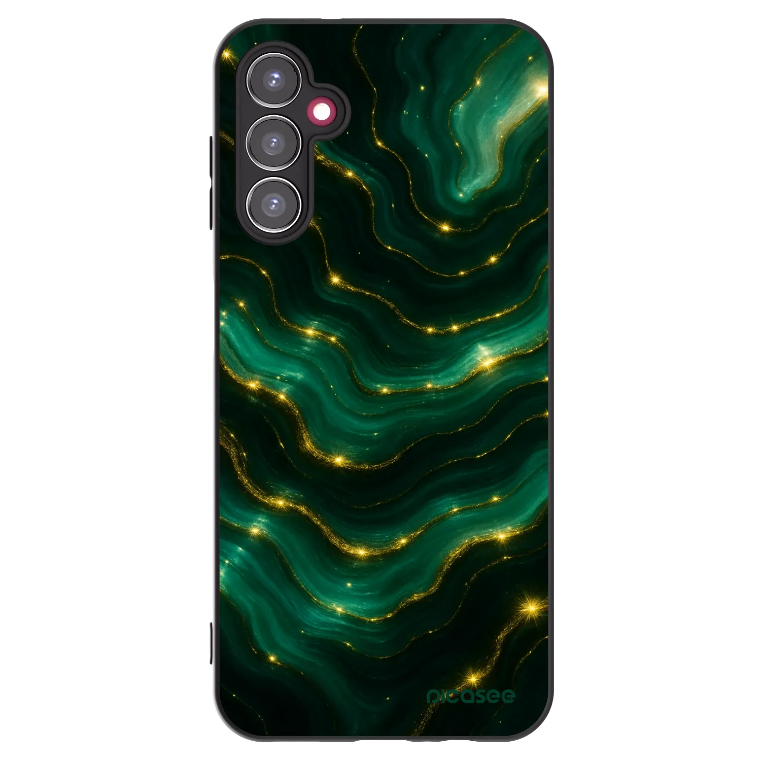 Picasee silikonový černý obal pro Samsung Galaxy A14 5G A146P - Emerald
