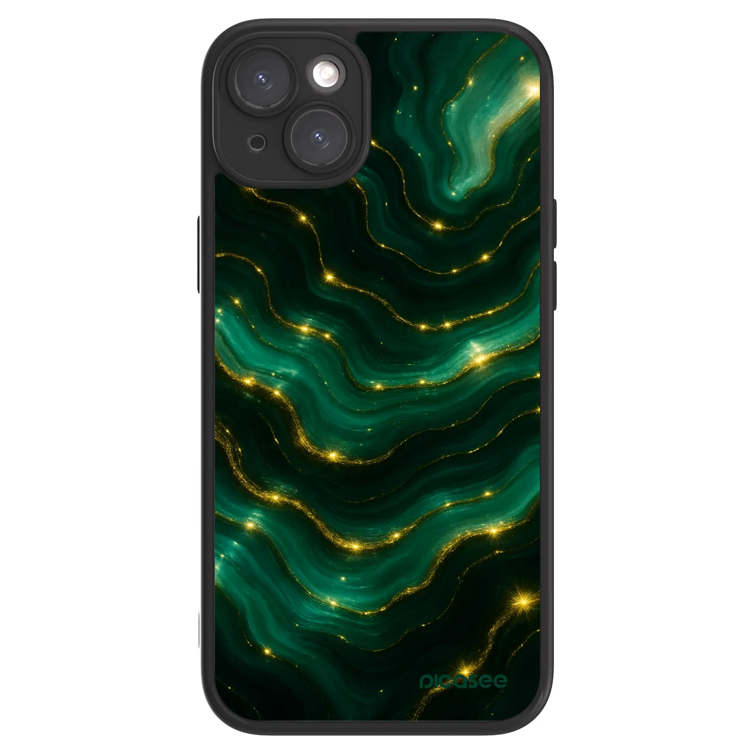 Picasee ULTIMATE CASE MagSafe pro Apple iPhone 15 Plus - Emerald