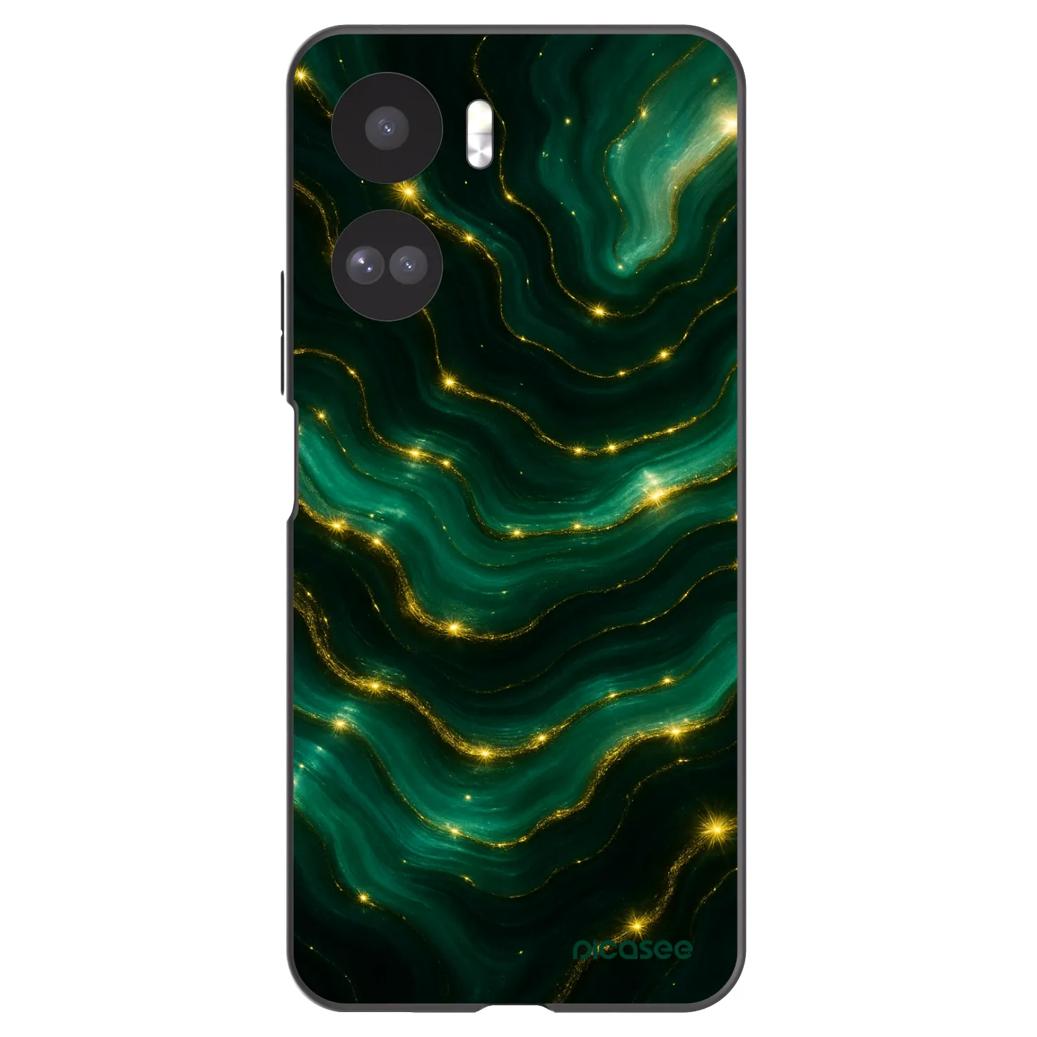 Picasee silikonový černý obal pro Honor 90 Lite 5G - Emerald