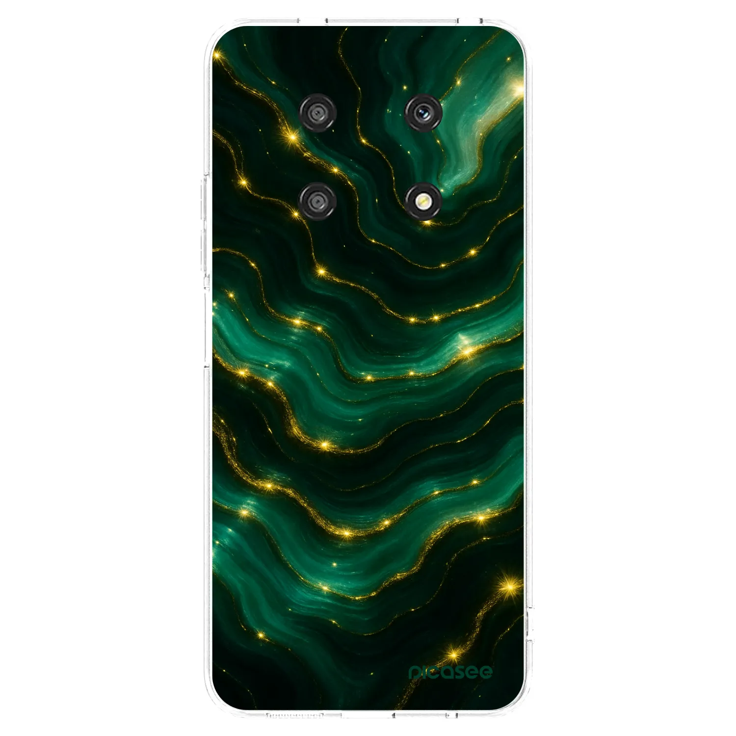 Picasee silikonový průhledný obal pro Honor Magic4 Lite 5G - Emerald