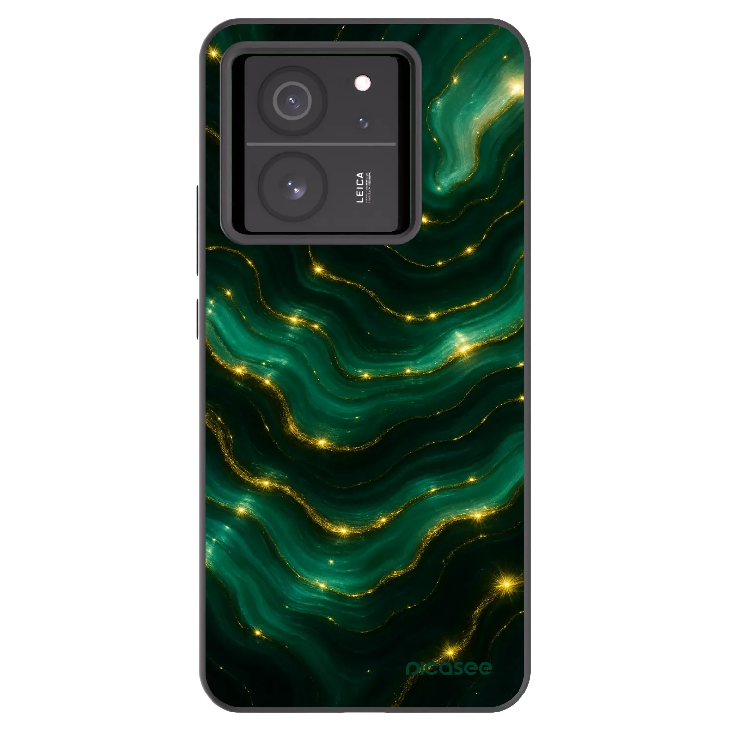 Picasee silikonový černý obal pro Xiaomi 13T - Emerald