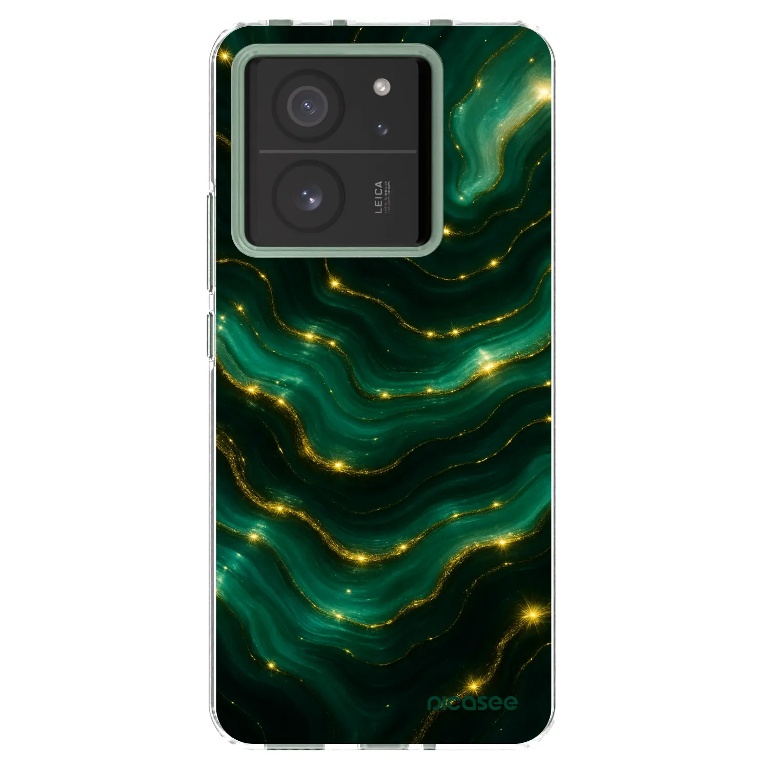 Picasee silikonový průhledný obal pro Xiaomi 13T - Emerald
