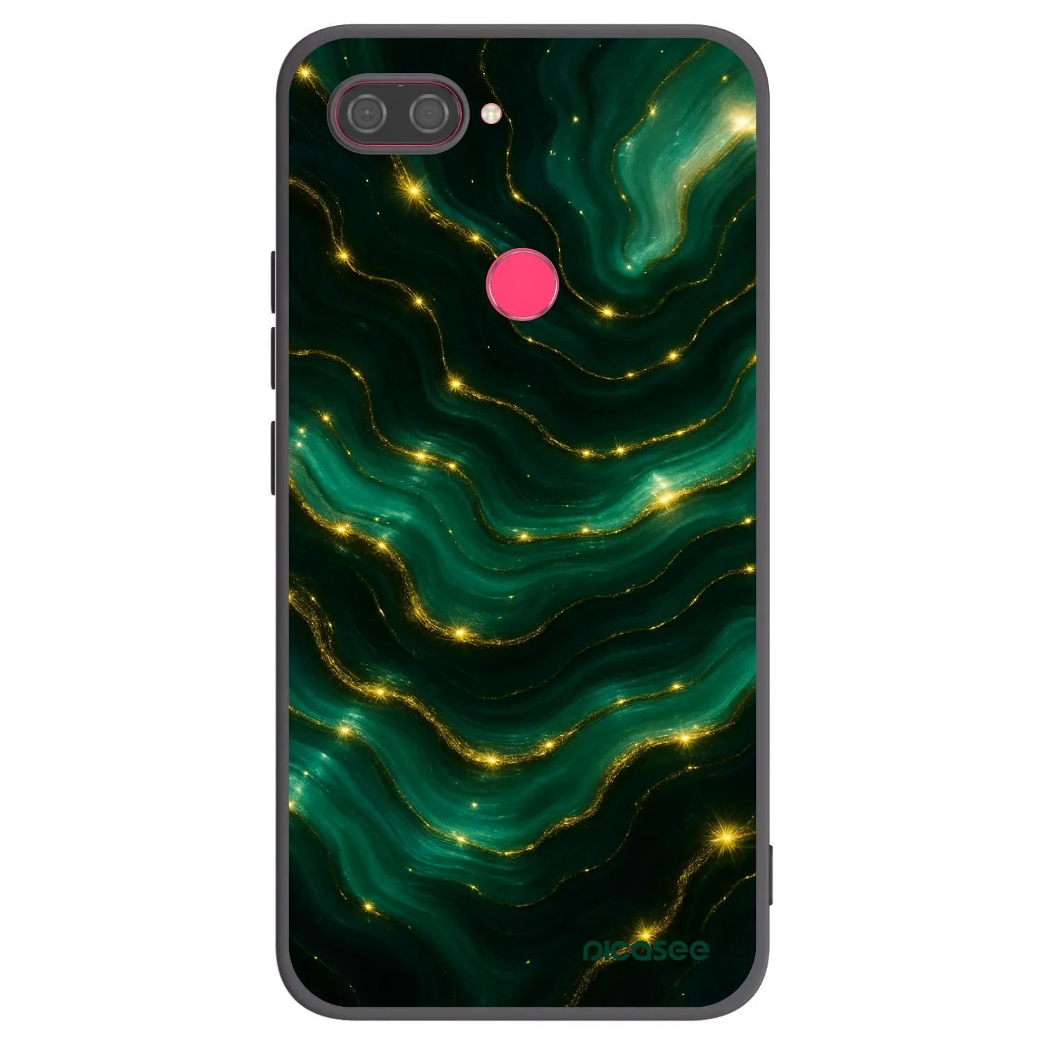 Picasee silikonový černý obal pro Xiaomi Mi 8 Lite - Emerald