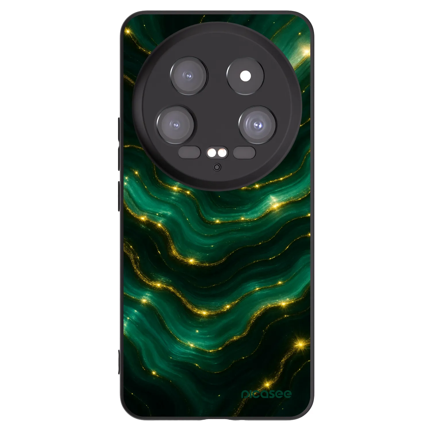 Picasee silikonový černý obal pro Xiaomi 14 Ultra - Emerald