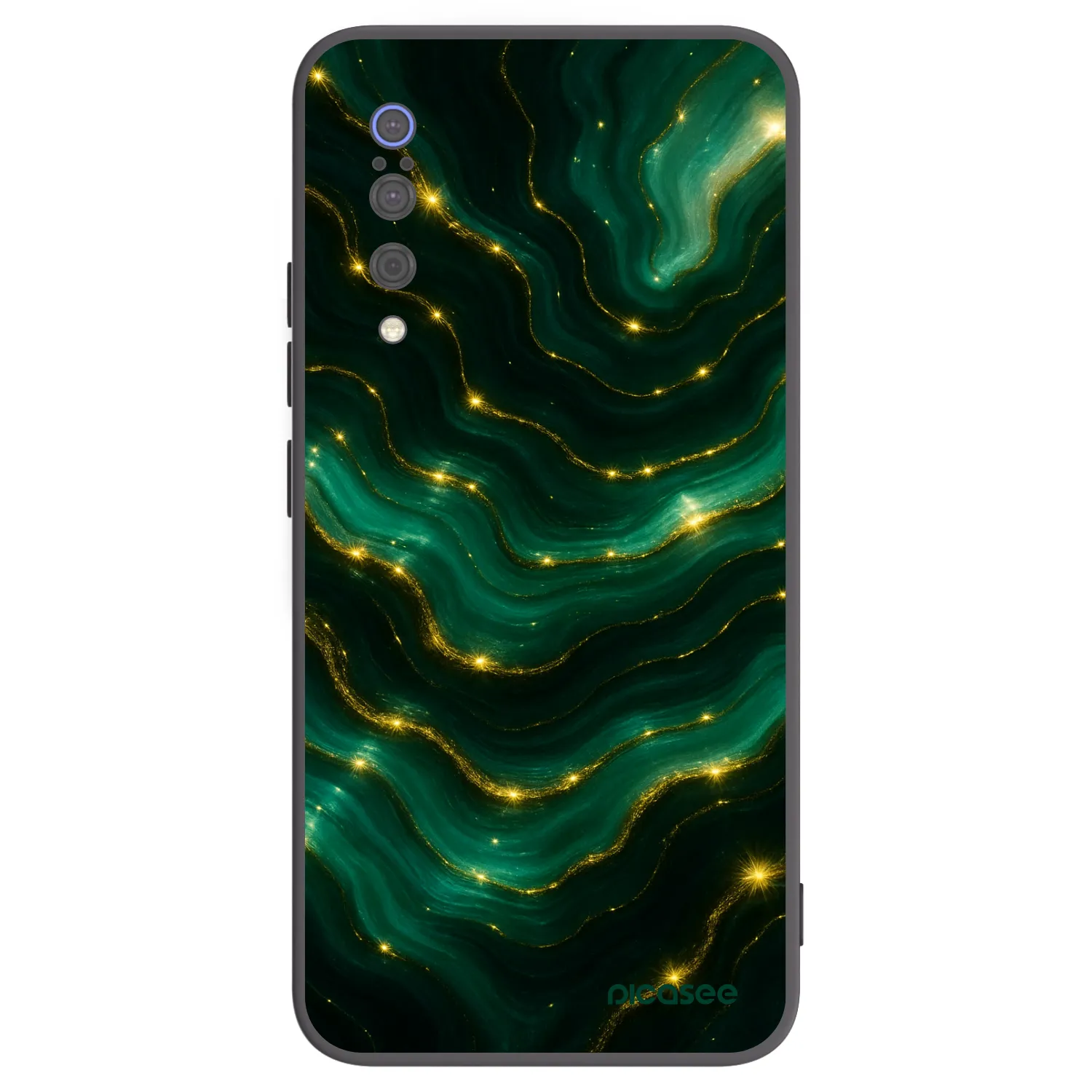 Picasee silikonový černý obal pro Xiaomi Mi 9 - Emerald
